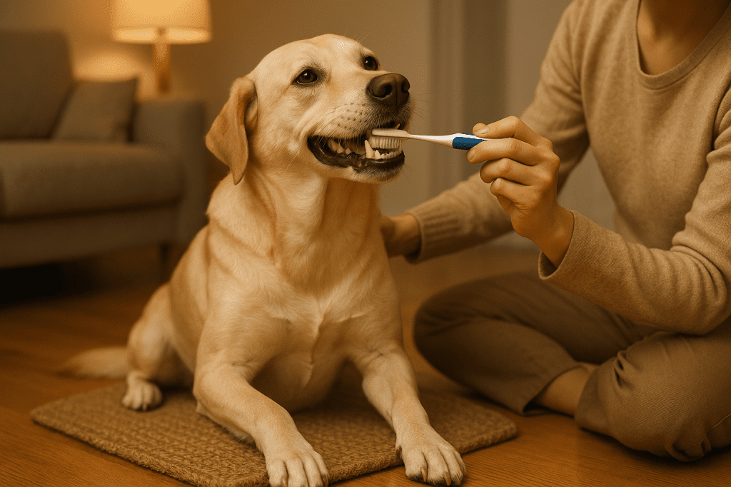 Daily Routine for Dog Dental Care at Home